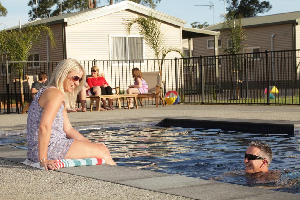 Riverside Cabin Park Shepparton Exterior foto